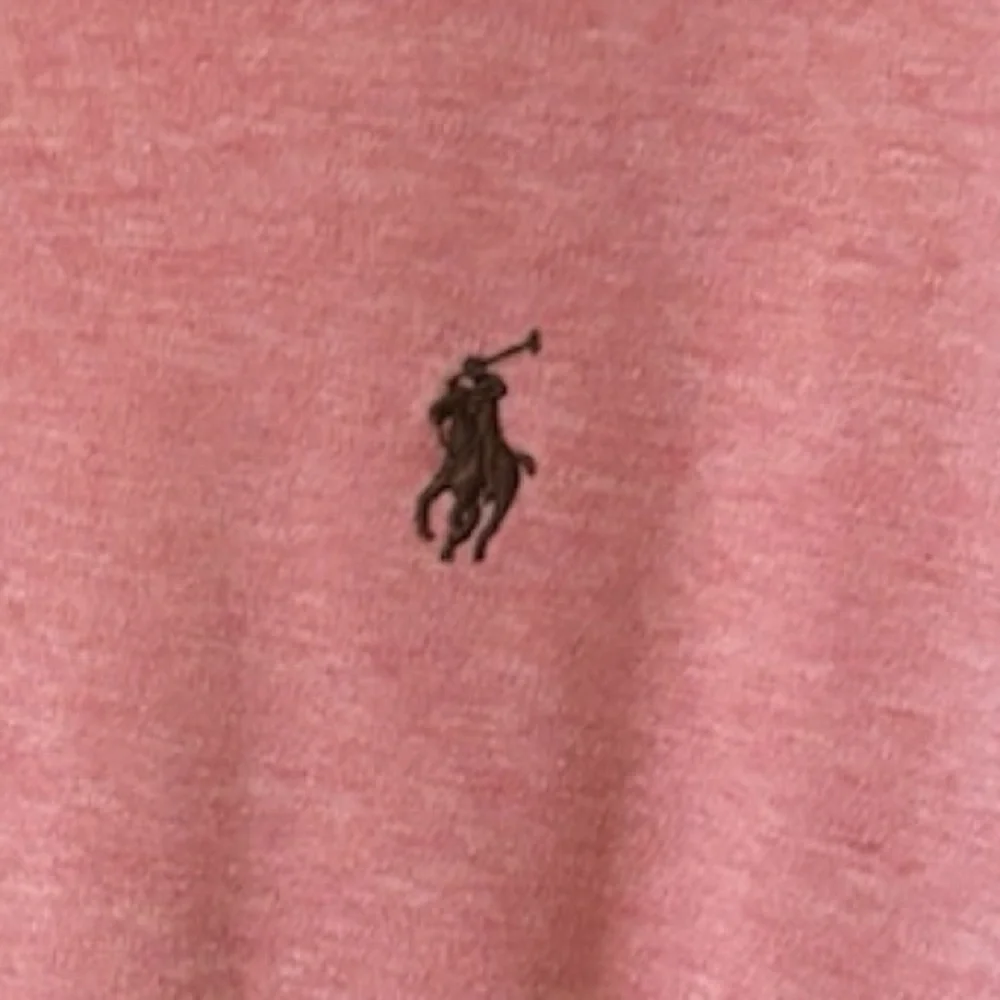 Vintage Polo Shirt Polo Ralph Lauren Short Sleeve Pony Shirt Coral Size Large